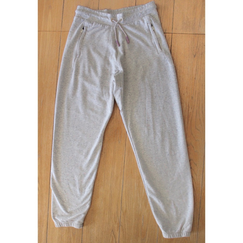 Athleta Girl Pink Speckled Drawstring Joggers XL 14 Preowned